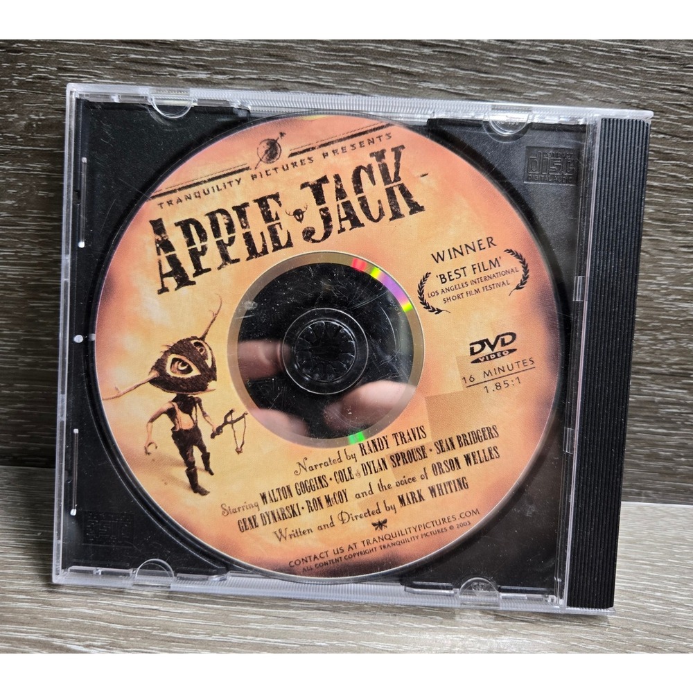 Apple Jack 2003 Short Film DVD Randy Travis Walton Goggins Cole Dylan Sprouse